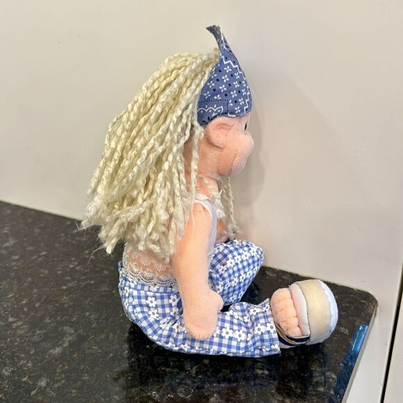TY Beanie Boppers Cute Candy 12" with blue/white pants/white top. No ear tag - Picture 5 of 8